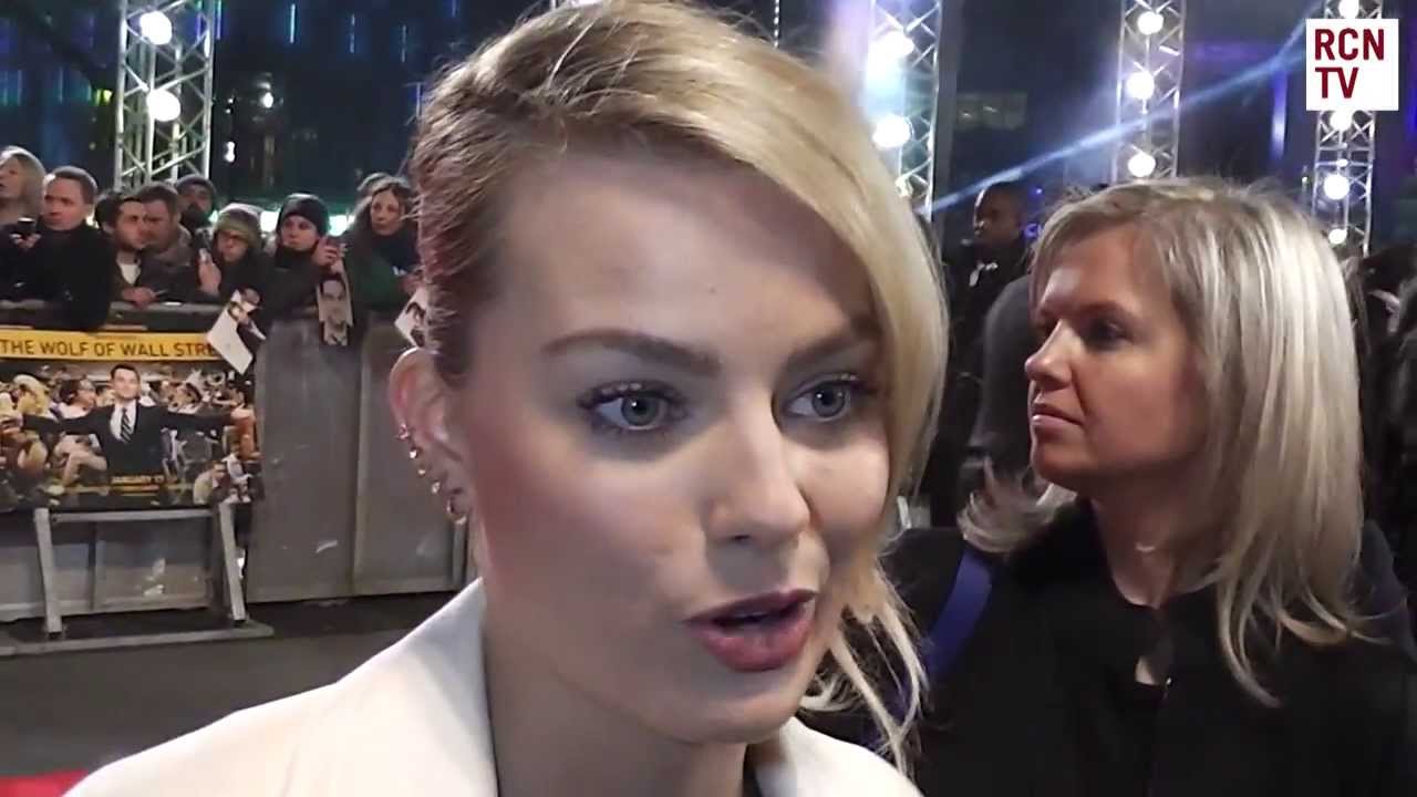Margot Robbie Interview The Wolf Of Wall Street UK Premiere