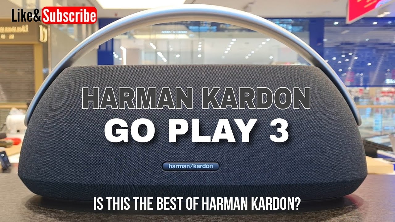 Harman Kardon Go+Play 3 Quick look and sound test💥🔥