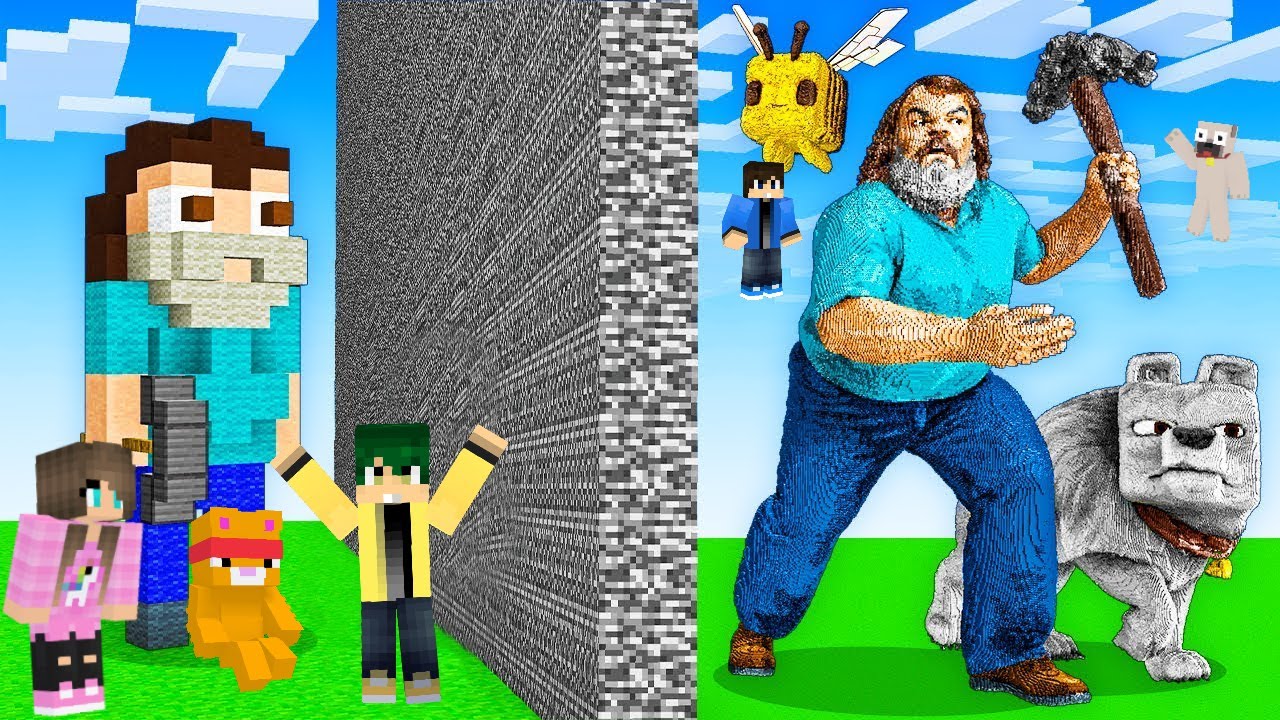 Csaltam a STEVE Építő Kihívásban a Minecraftban!