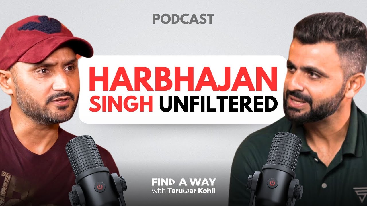 Harbhajan Singh's UNFILTERED PODCAST on Virat Kohli, Yuvraj Singh & Cricket Journey | Taruwar Kohli