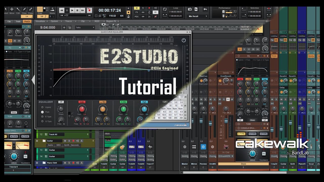 Cakewalk - Tutorial 15 - Gestione Drums VST