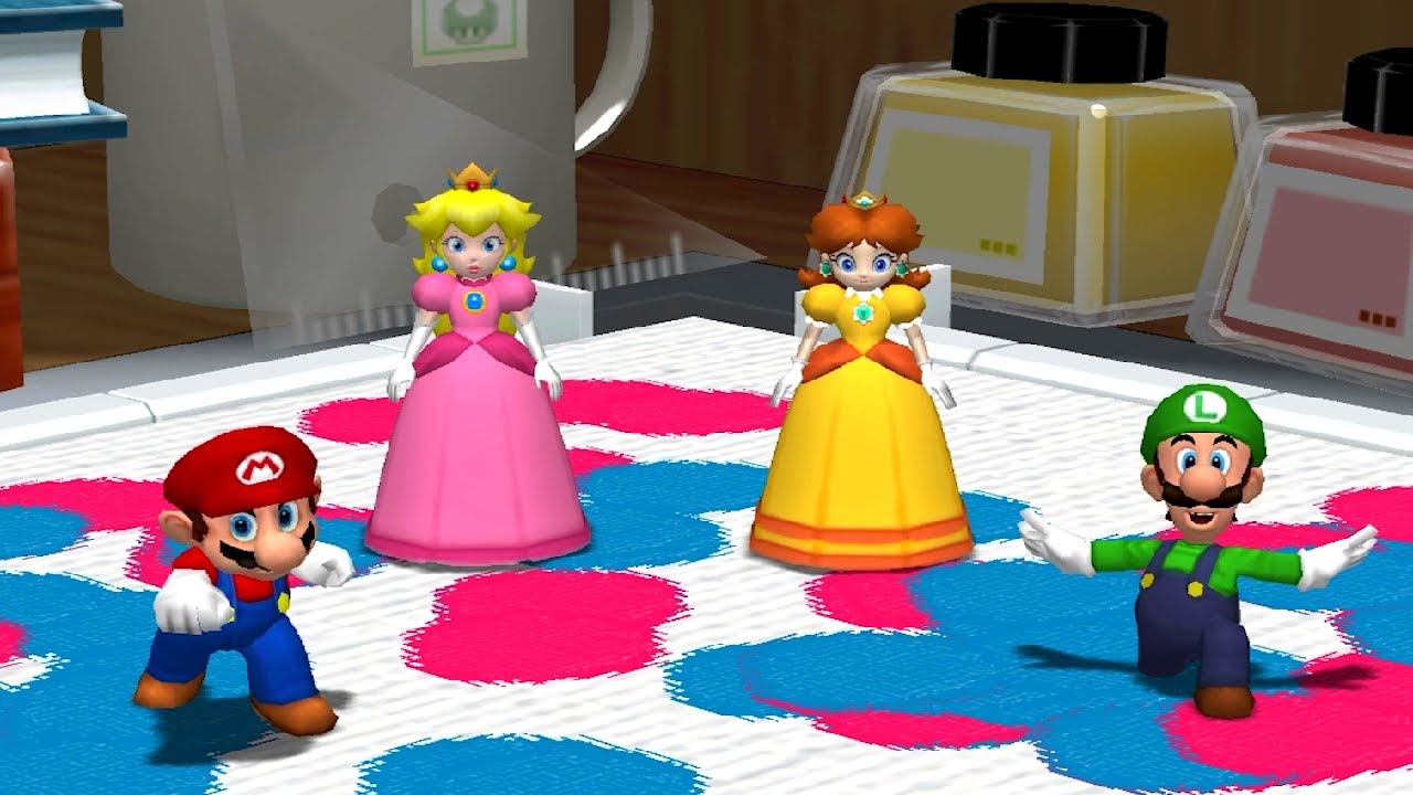 Mario Party 8 - All 2 vs 2 Minigames (Master Difficulty)
