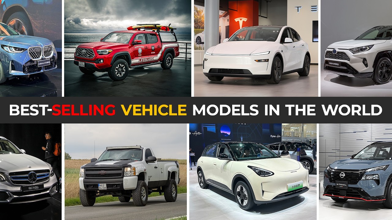 Top 30 Best-Selling Vehicle Models in the World 2026 🚗🌍 | Global Sales Ranking | Ranked World