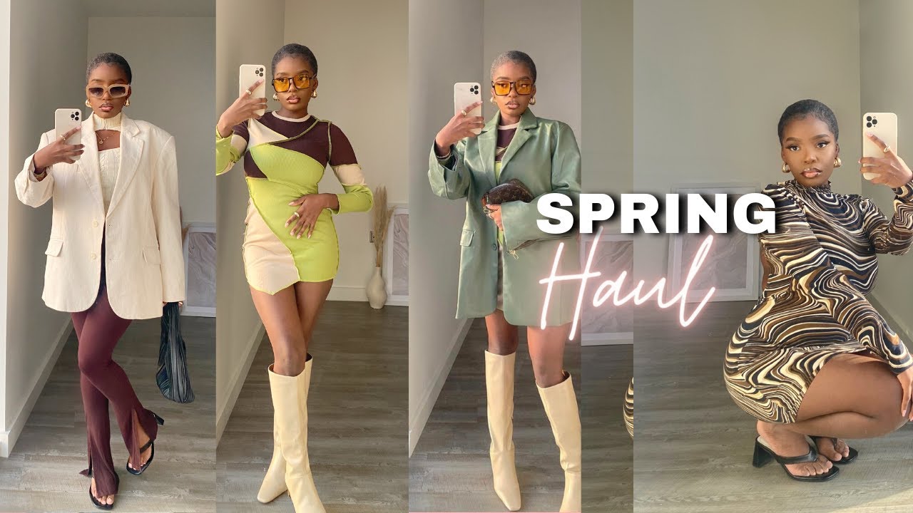 SPRING COLLECTIVE HAUL // lewks to serve when outside opens