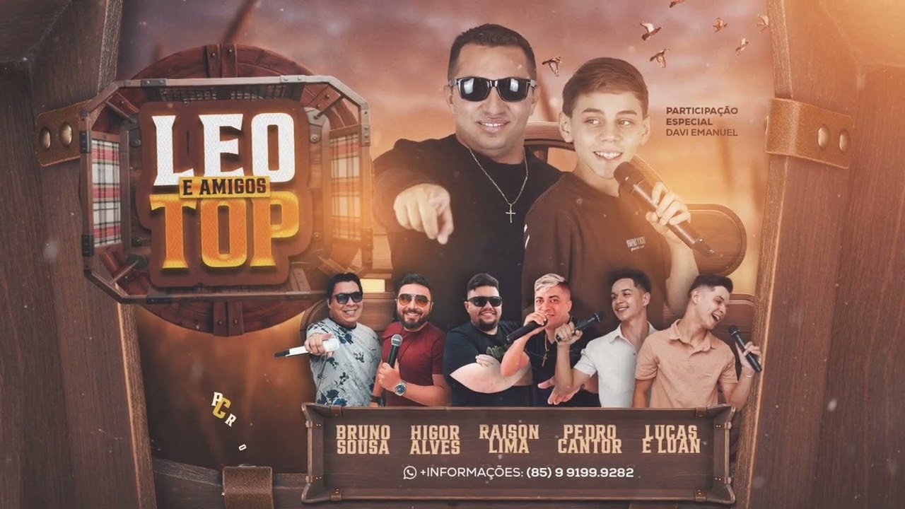 Leo Top e Amigos - CD Promocional 2025 - LoudCDs