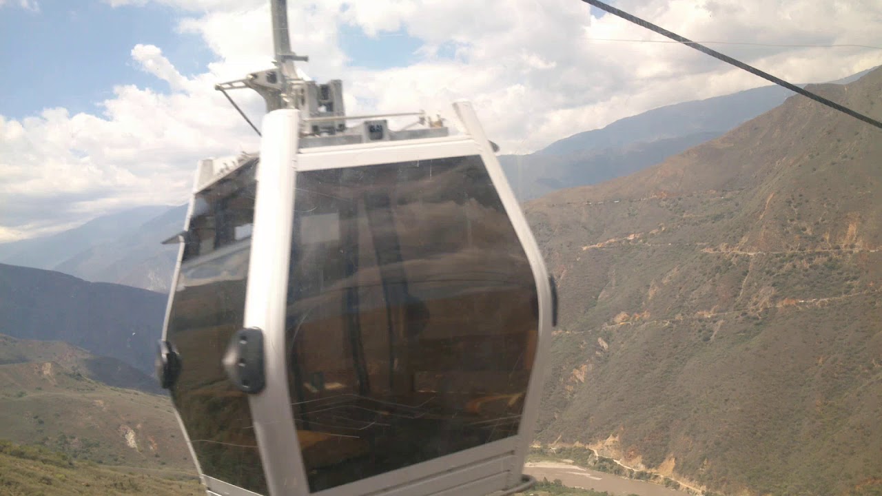 Recorrido del Teleférico de Mesa de los Santos a Panachi (Santander - Colombia)