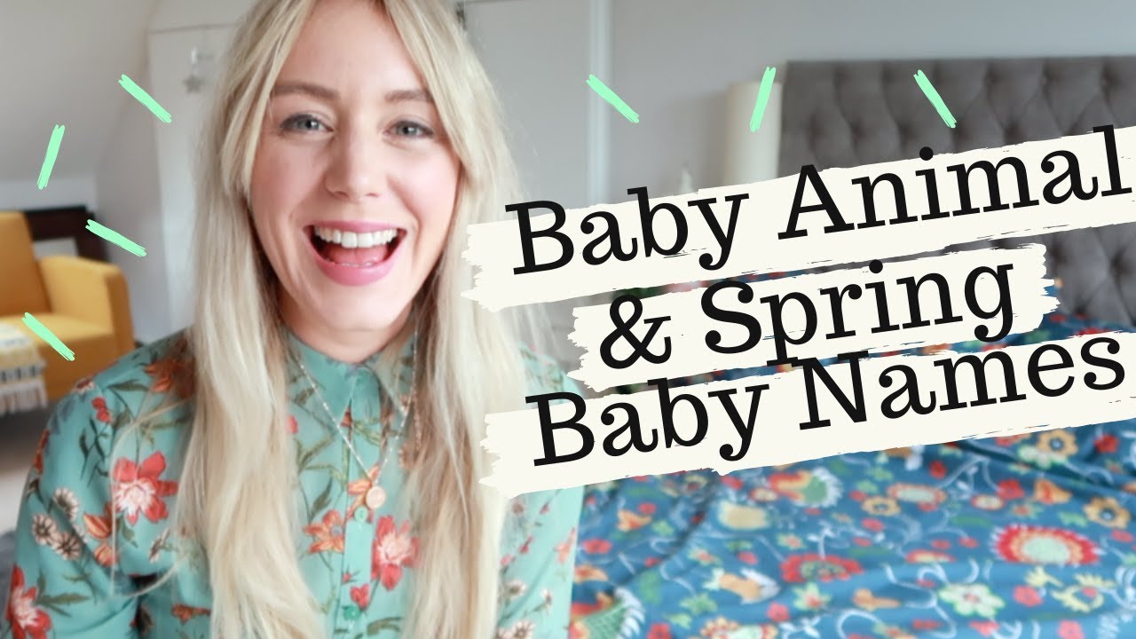 ADORABLE BABY ANIMAL & SPRING BABY NAMES | SJ STRUM BABY NAMES