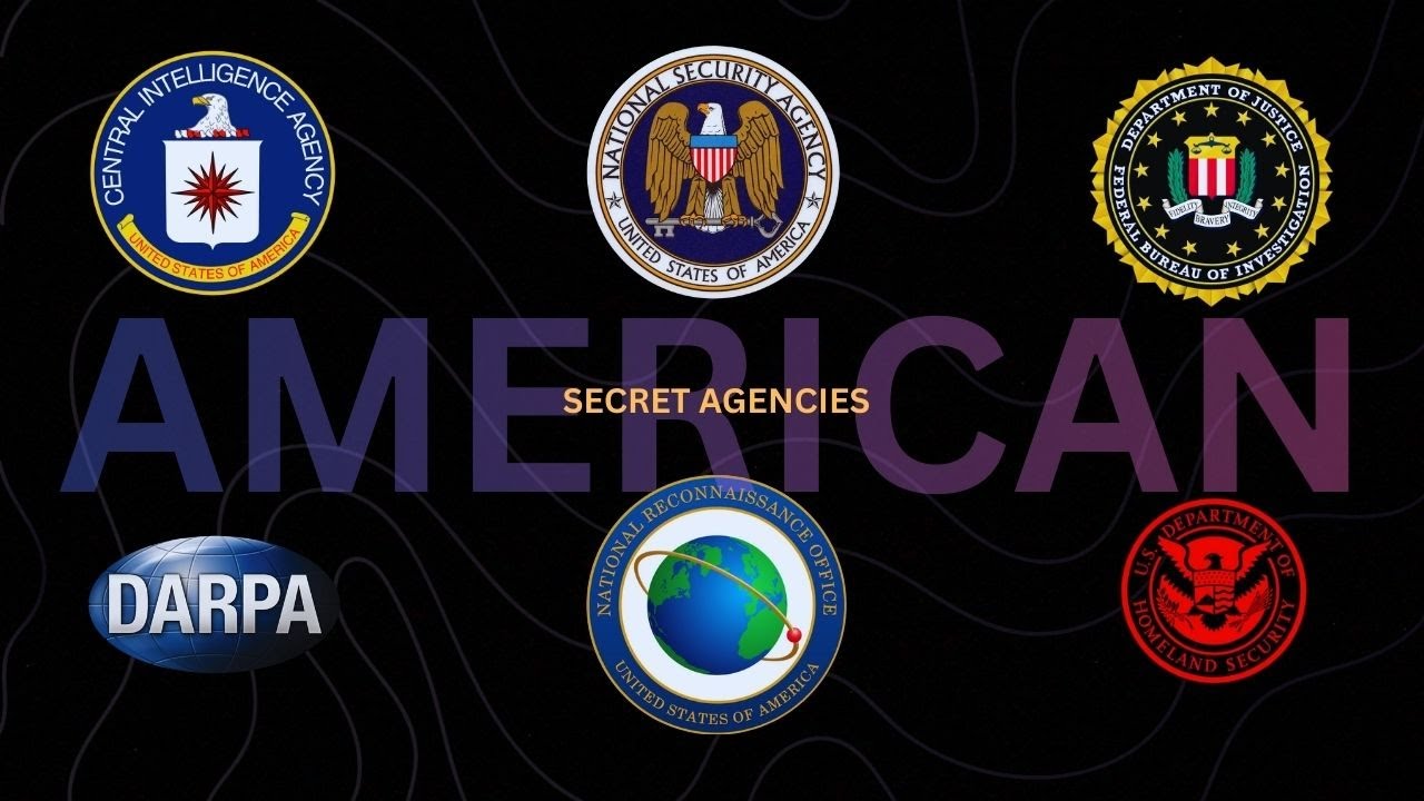 All American Secret Agencies Explained | CIA, NSA, FBI, DARPA, NRO, DHS