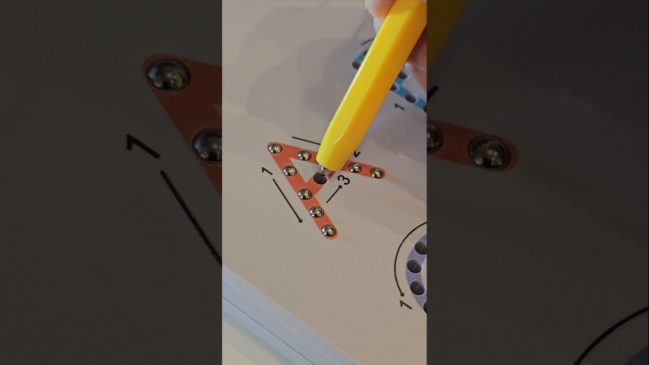Magnetic Alphabet Tracing Board