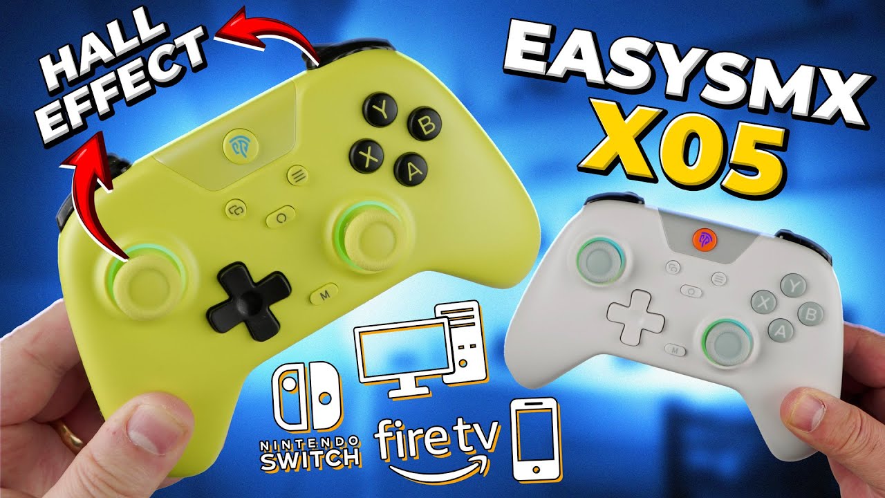 Novo EasySmx X05 - Controle Multi Plataforma BARATO para Jogar GAME PASS!