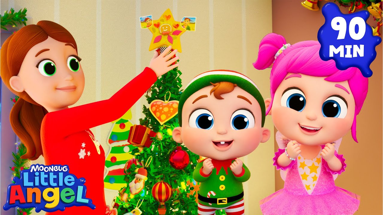 The Best Christmas Present Ever 🌲 | Fun Sing Along Songs by @LittleAngel Playtime