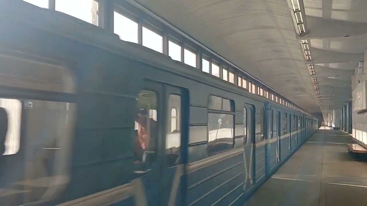 Сборник! Поезда на Большой Кольцевой и Сокольнической Линиях