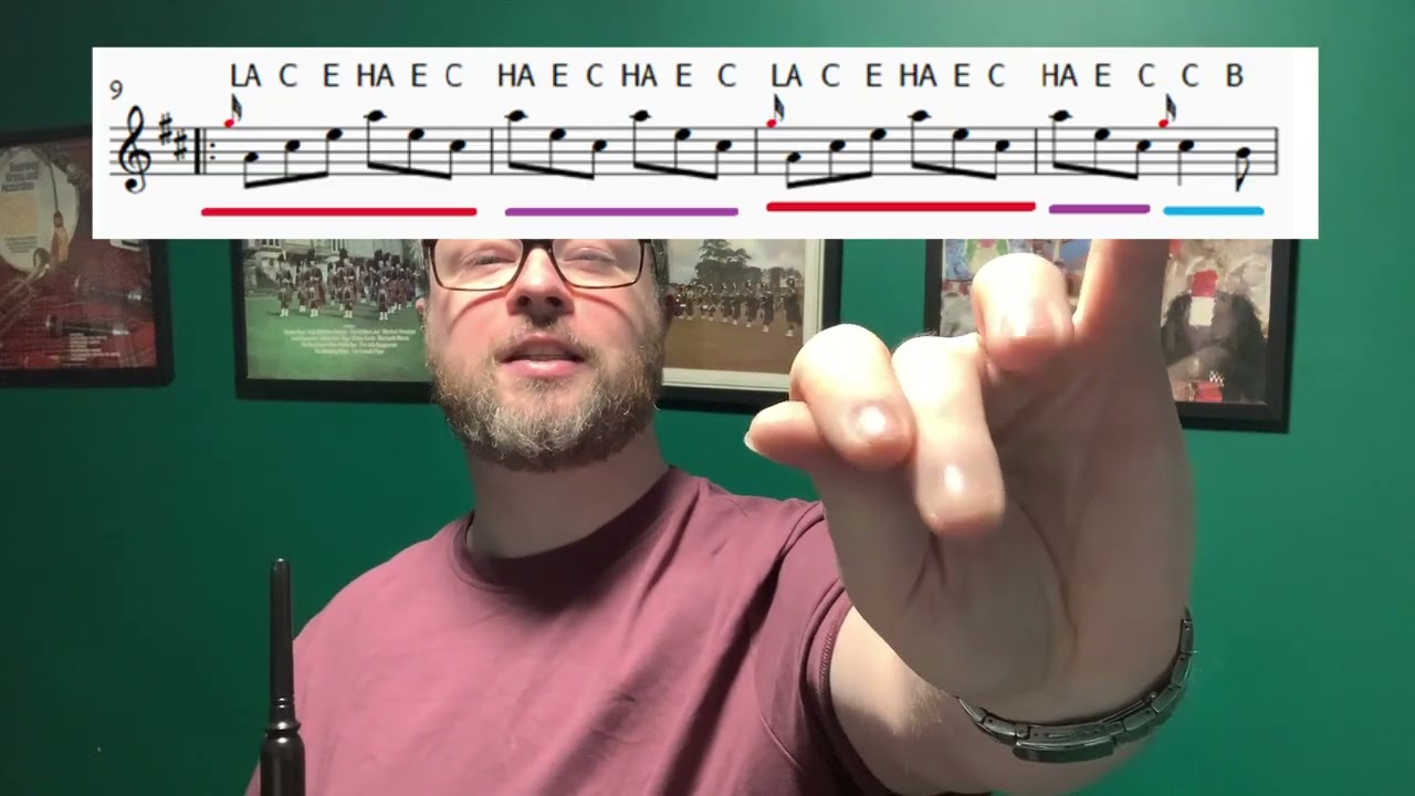 Bagpipe Tutorial 6 - Corkhill