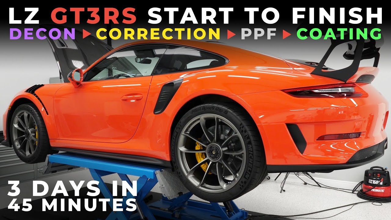 3 Day Adam LZ GT3RS Detail: Start To Finish