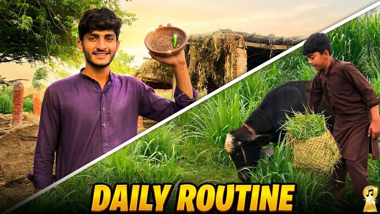 My Daily Routine 😍 | Gaon Ki Zindagi 🌱🌹