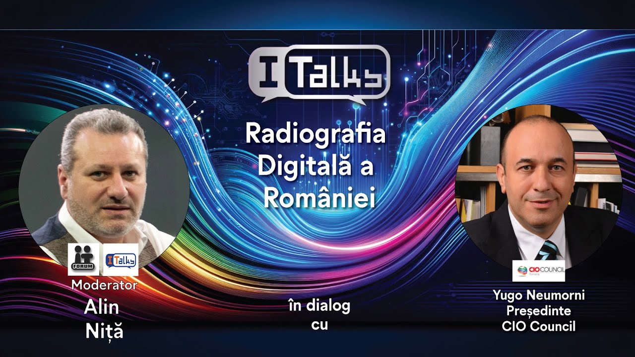 #580 Radiografia Digitală a României –Yugo Neumorni LIVE la Forum IT