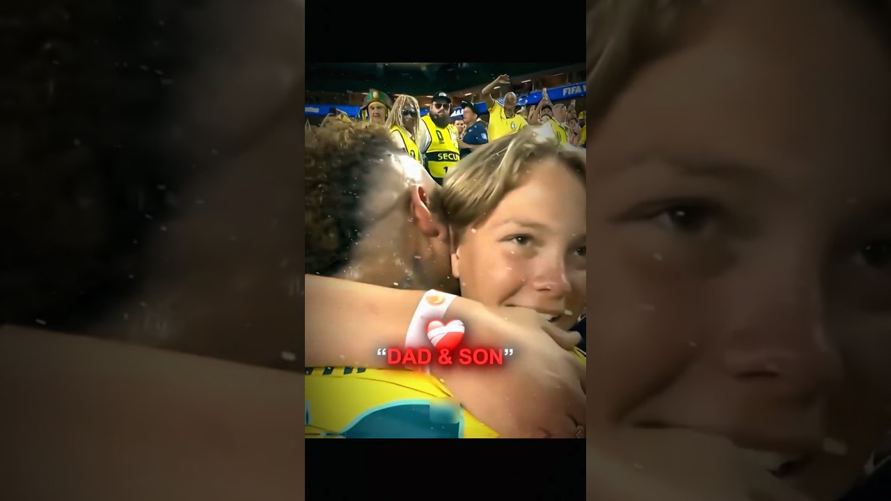 Neymar's Emotional Reunion With His Son 🥹❤️