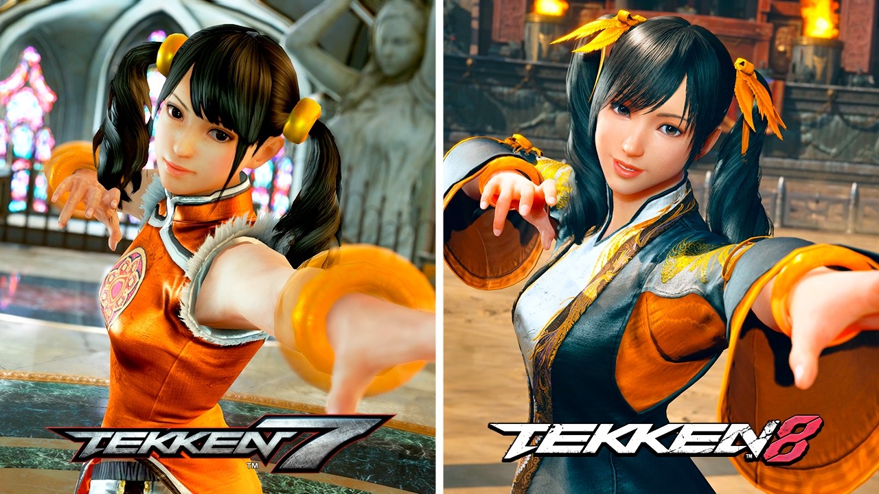 Tekken 7 vs Tekken 8 &ndash; All Rage Arts Comparison