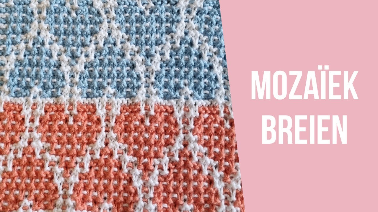 Dit Is Veel Makkelijker Dan Het Lijkt: Moza&iuml;ek Breien