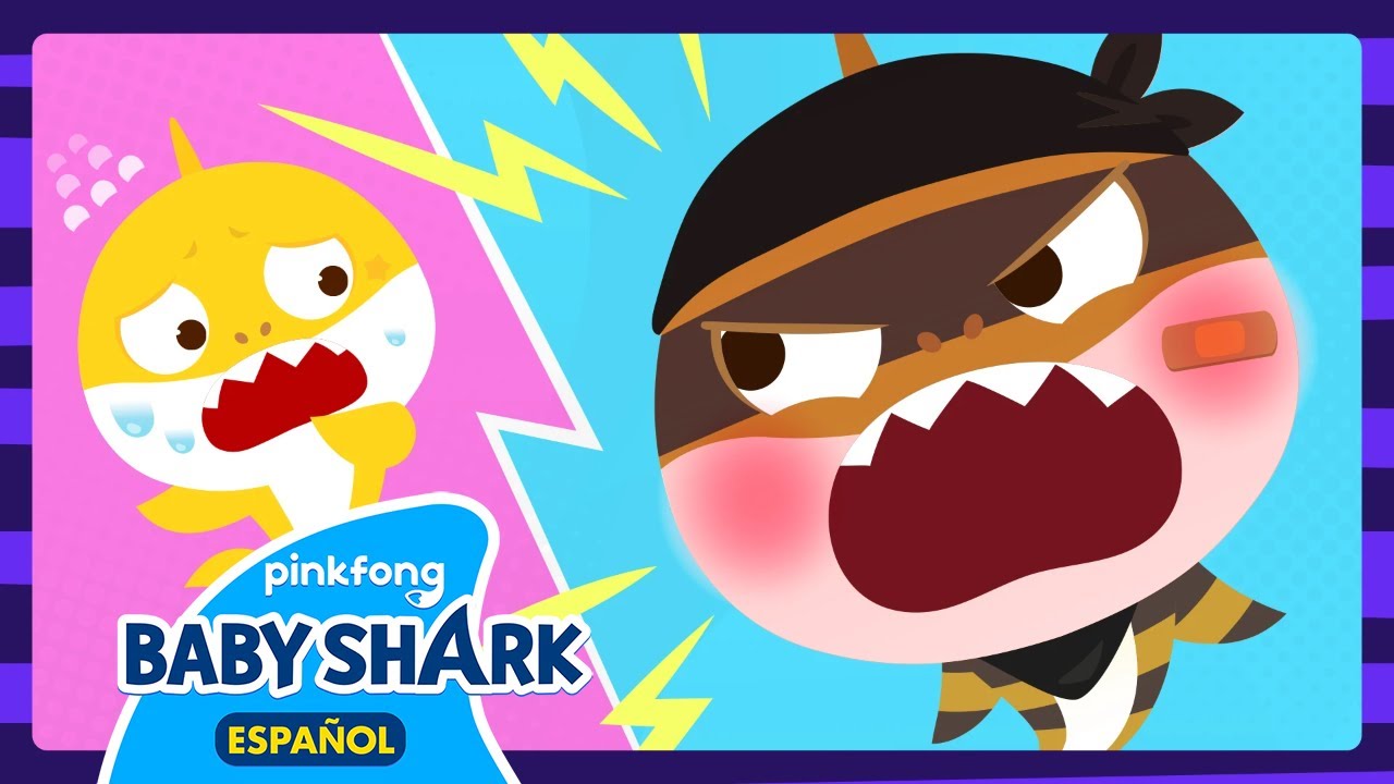 [NUEVO✨] &iquest;Conoces a Tibur&oacute;n Beb&eacute; Ladr&oacute;n? | Travieso Tibur&oacute;n Beb&eacute; Ladr&oacute;n | Baby Shark en espa&ntilde;ol
