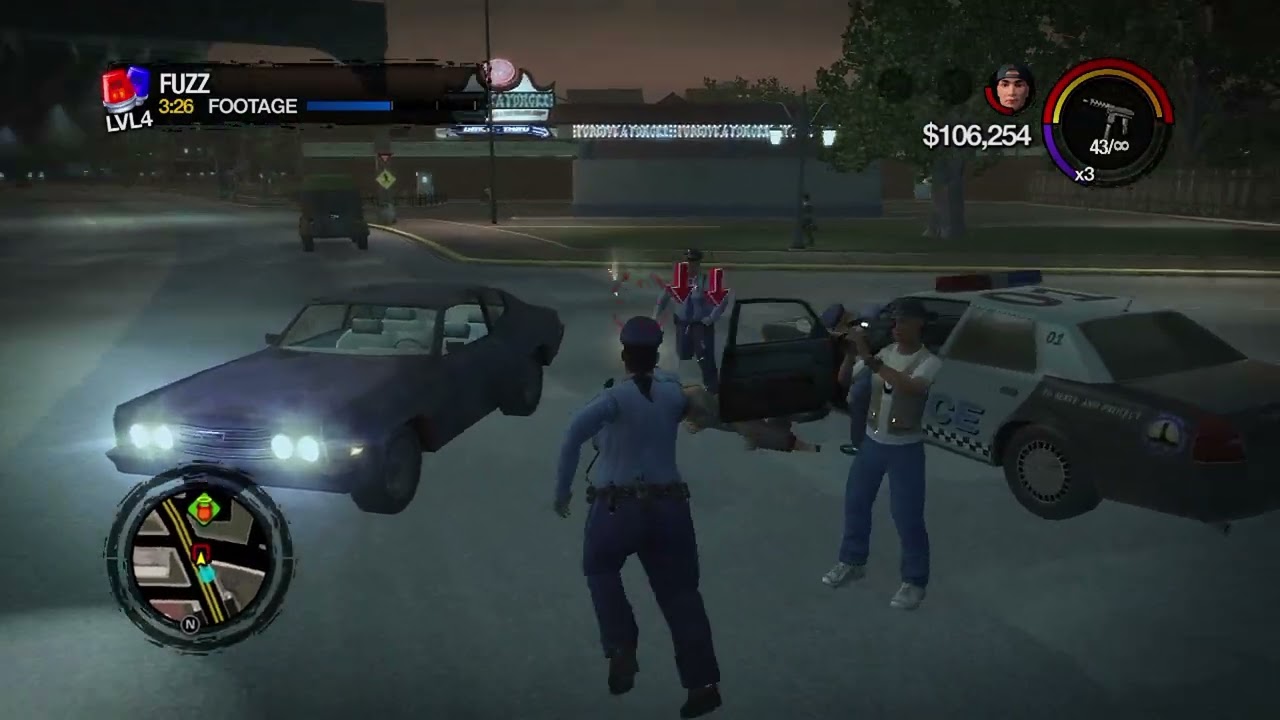 Saints row 2 playing story part 5 AM THE POLICE OPEN UP
