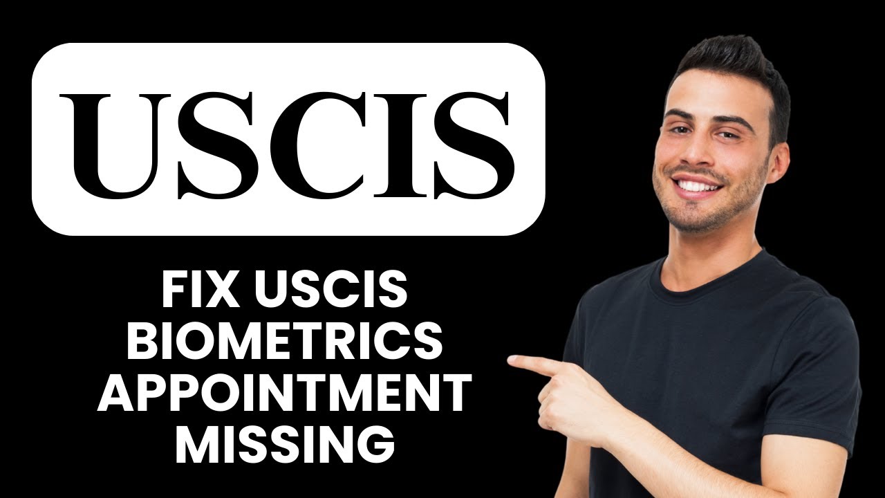 USCIS Biometrics Appointment Missing &mdash; Fix 🇺🇸 Retrieve Appointment Instantly