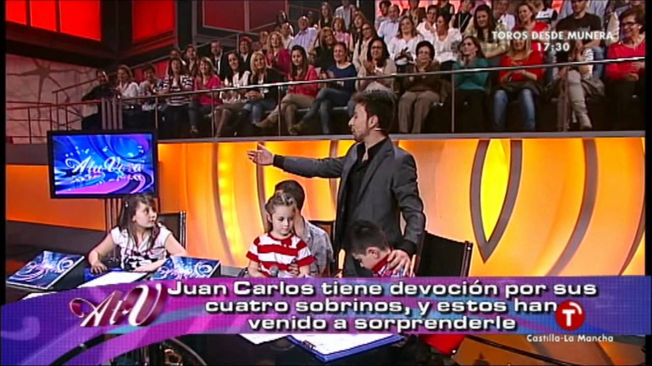 Sorpresa de Juan Carlos Del Pozo con Pablo, Lucía, Ismael y Gema..wmv