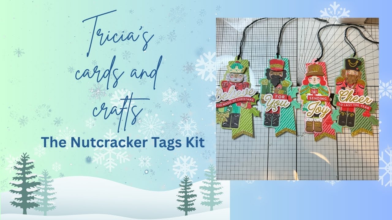 Some Christmas Tags with the Nutcracker Tags Kit from Stampin’ Up!