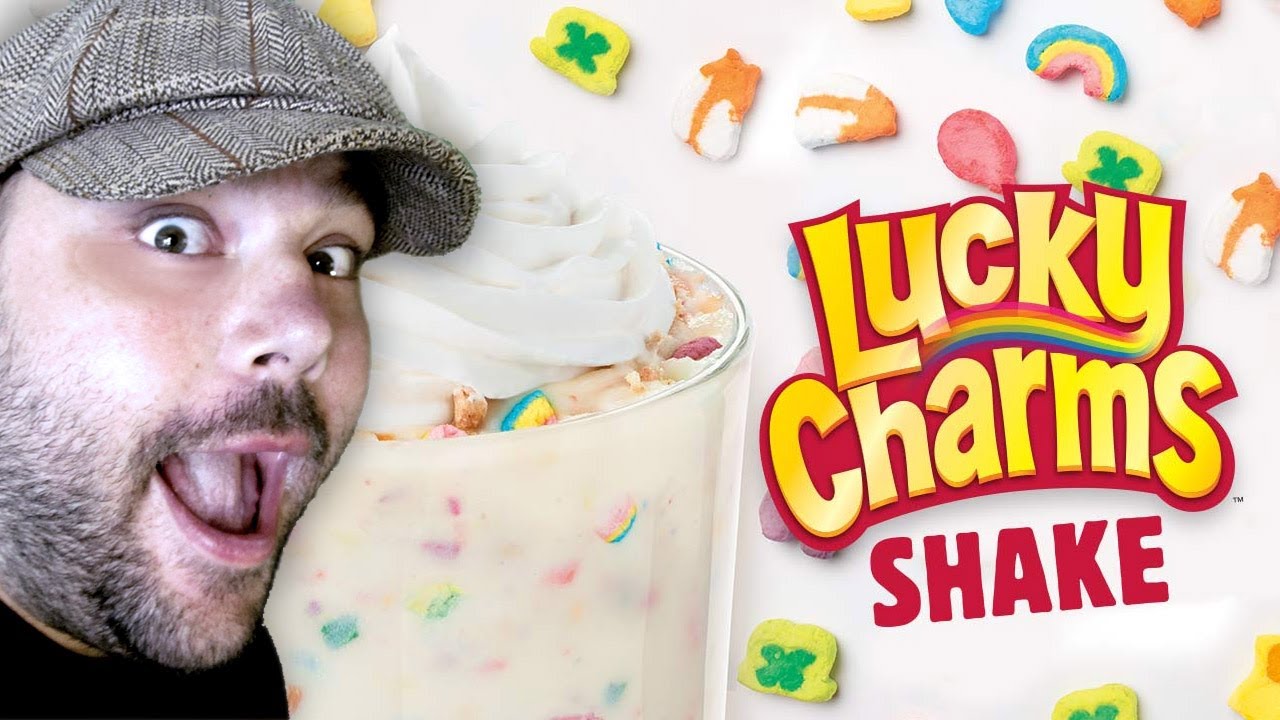 🍔 Burger King Lucky Charms Shake - Taste Test & Review