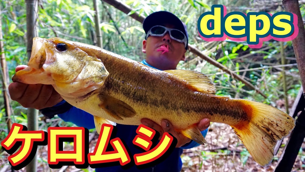 【デプス】ケロムシでとっておきの秘密ポイント攻め【関東野池巡り】