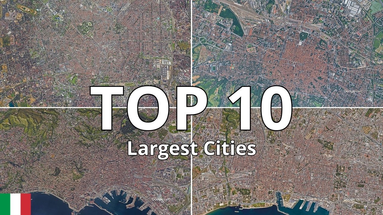 TOP 10 Largest Cities in ITALY by Population