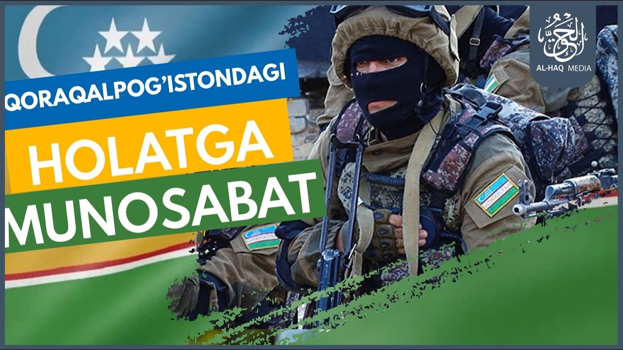 QORAQALPOG'ISTONDAGI HOLATGA MUNOSABAT || ABU MUOVIYA