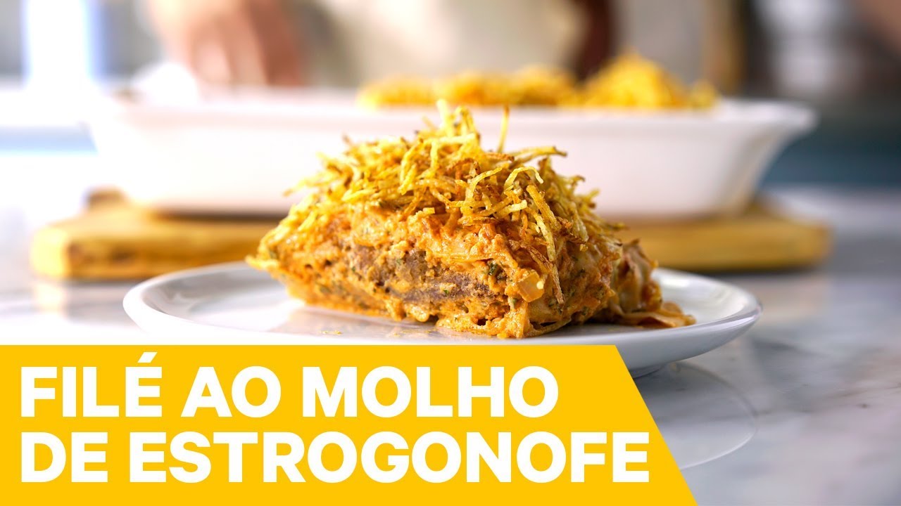FIL&Eacute; AO MOLHO DE ESTROGONOFE | Melhores Receitas Tastemade