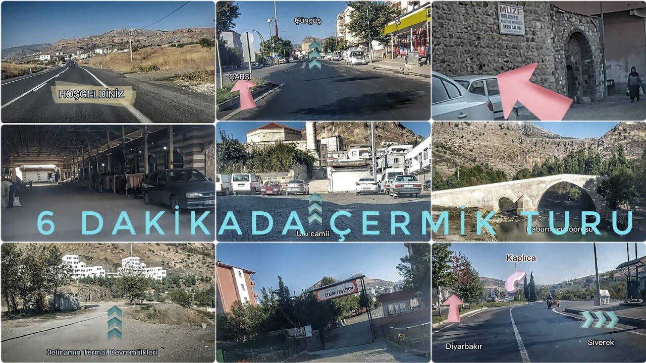6 DAKİKADA ÇERMİK TURU