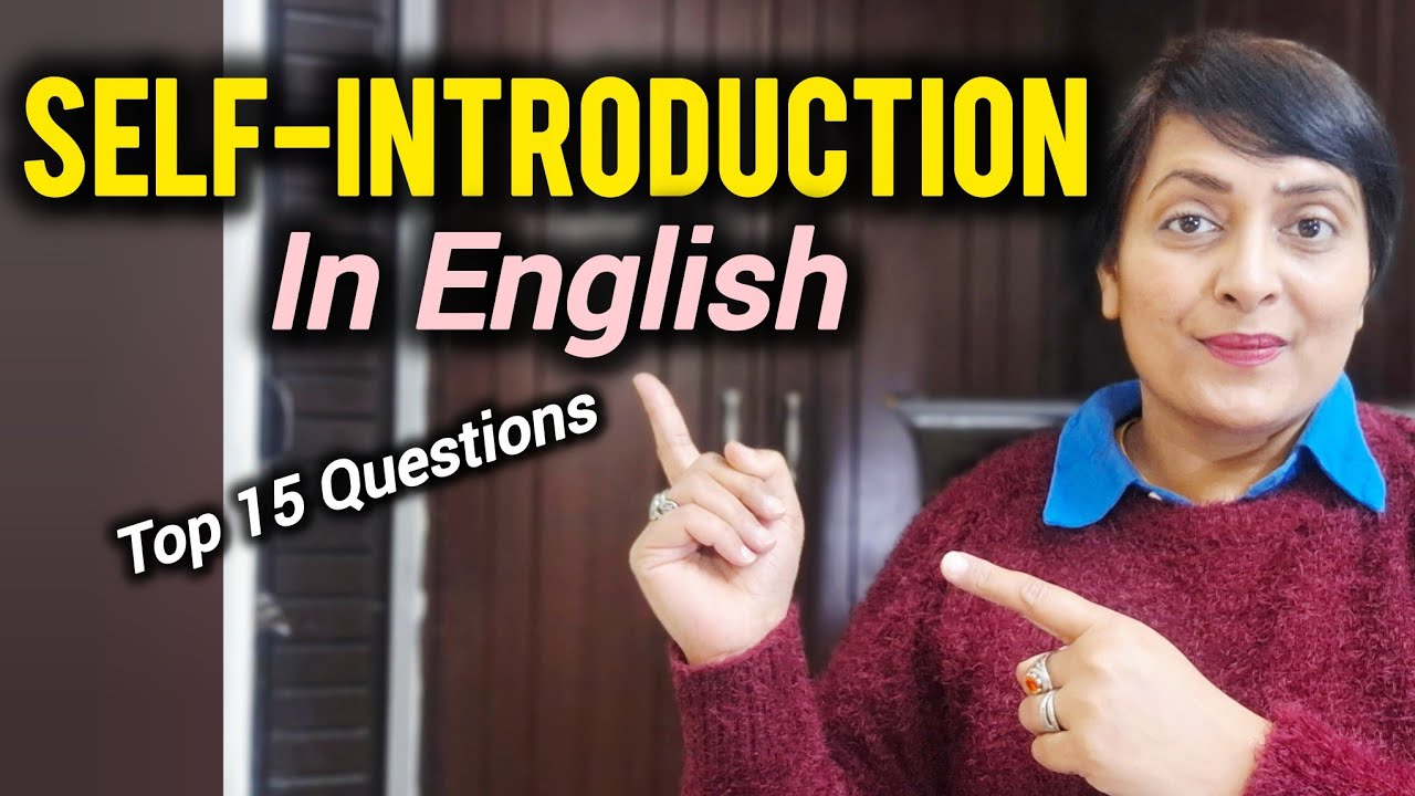 How to Speak About Yourself in English | Formal Speaking Practice Lesson