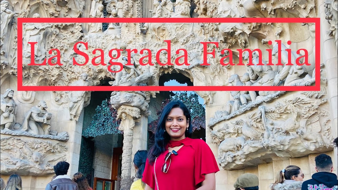 Largest unfinished Catholic Church in the world, La Sagrada Familia, Spain 🇪🇸