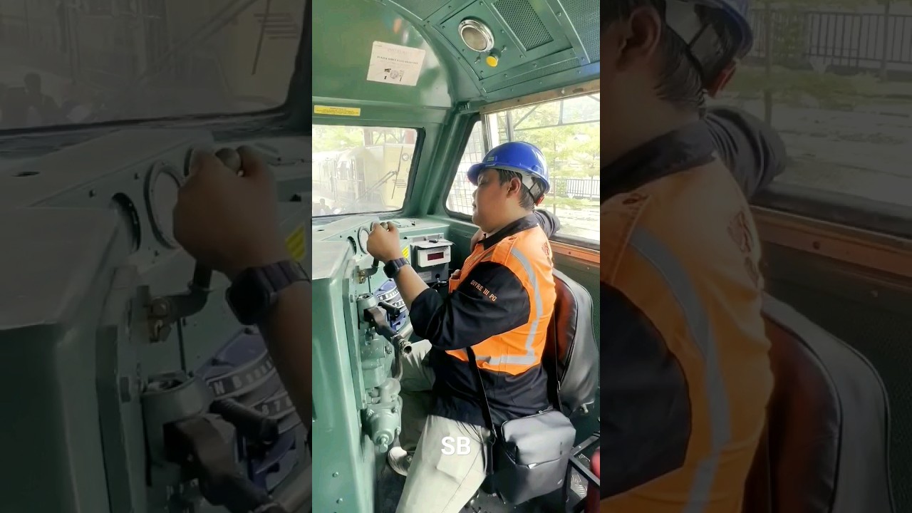 Inilah Tuas Klakson Lokomotif CC 204, Dengarkan Suaranya #semboyan35 #cc204 #masinisramah #wabco