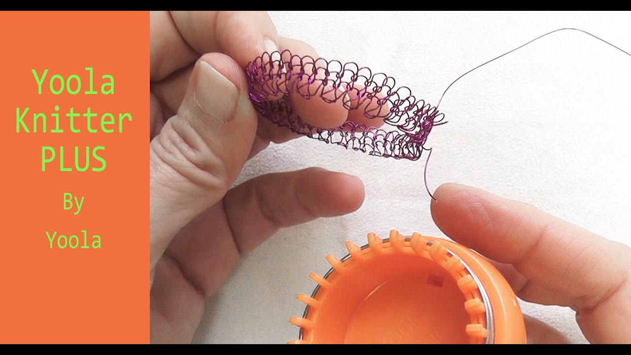YoolaKnitter PLUS - how to wire crochet larger designs