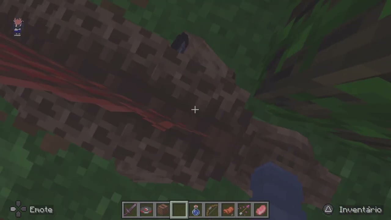 Minecraft com dinossauro demais
