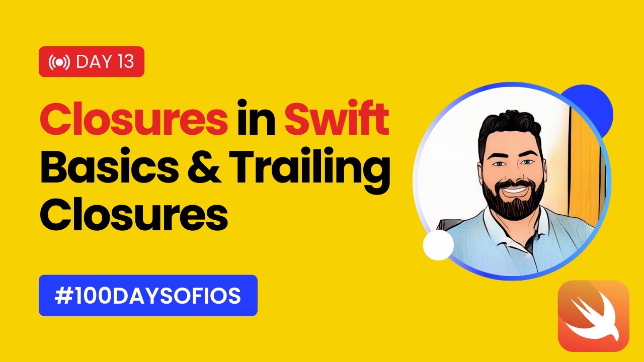 Объяснение работы замыканий в Swift: основы и завершающие замыкания | #100daysOfiOS День 13