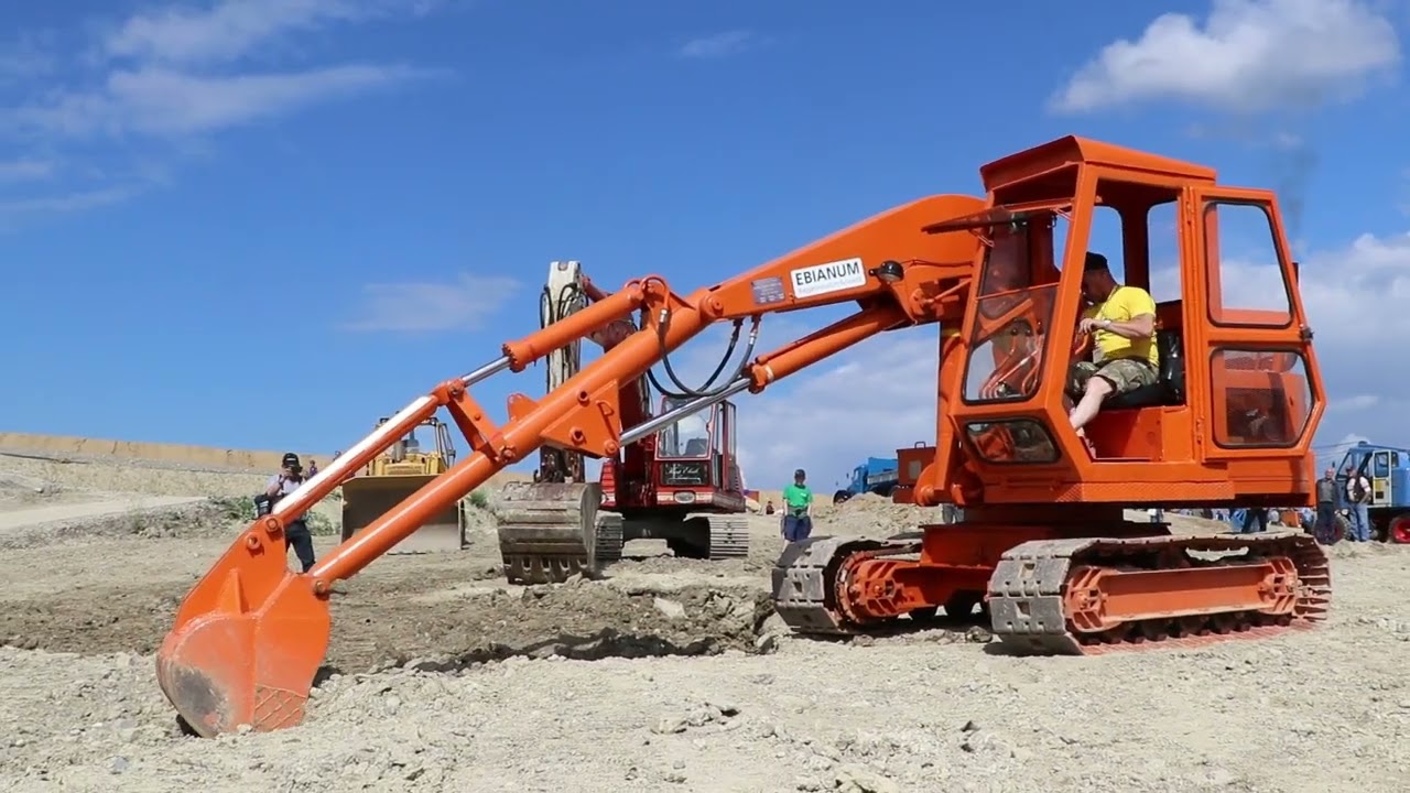 Weiach Historik 2022 Baumaschinen
