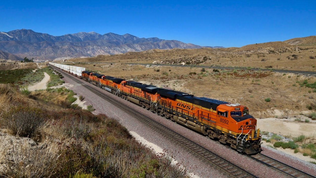 BNSF, AMTK, UP- Cajon Pass, Southwest Chief, Z9's and More!