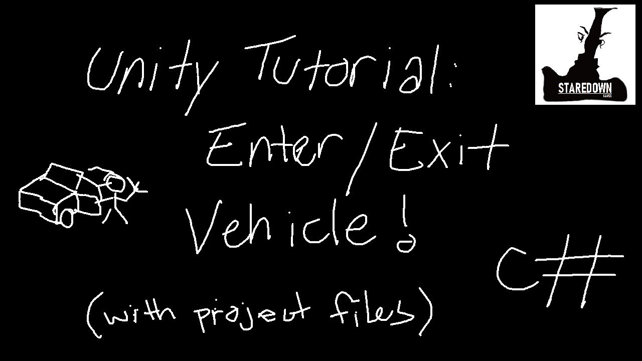 Unity3D Enter/Exit Vehicle Tutorial With Animation!