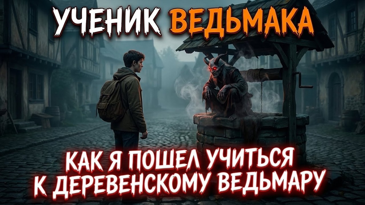 Страшные истории на ночь  ПОДМАСТЕРЬЕ ВЕДЬМАРА. ДЕРЕВЕНСКИЙ НАСЛЕДНИК Мистика Ужасы Мистические