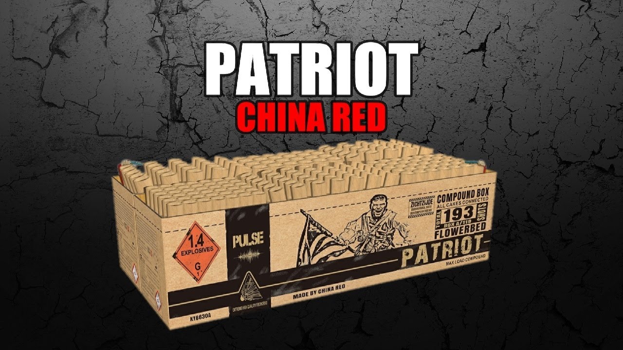 Patriot 193 shots compound (China Red)