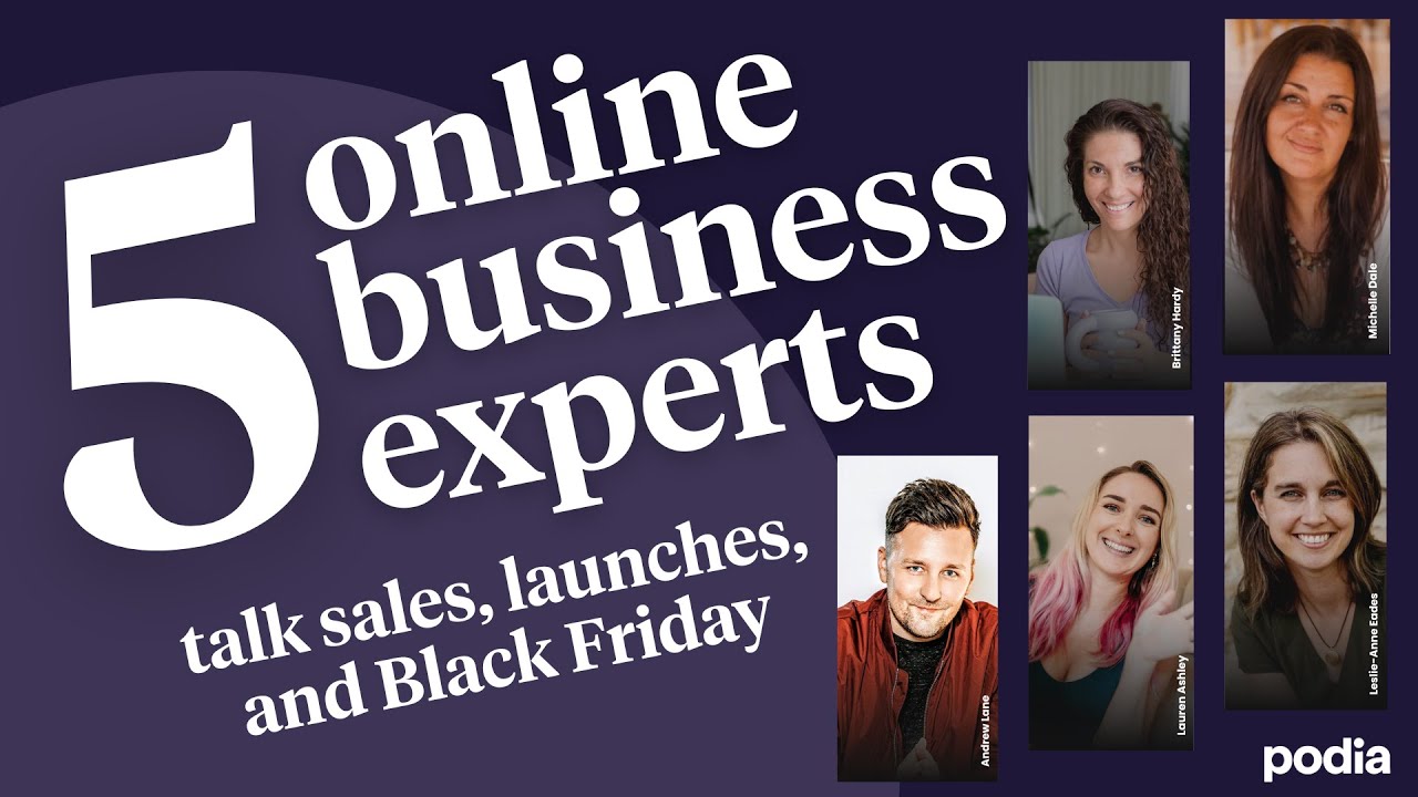 5 online business experts share Black Friday tips!