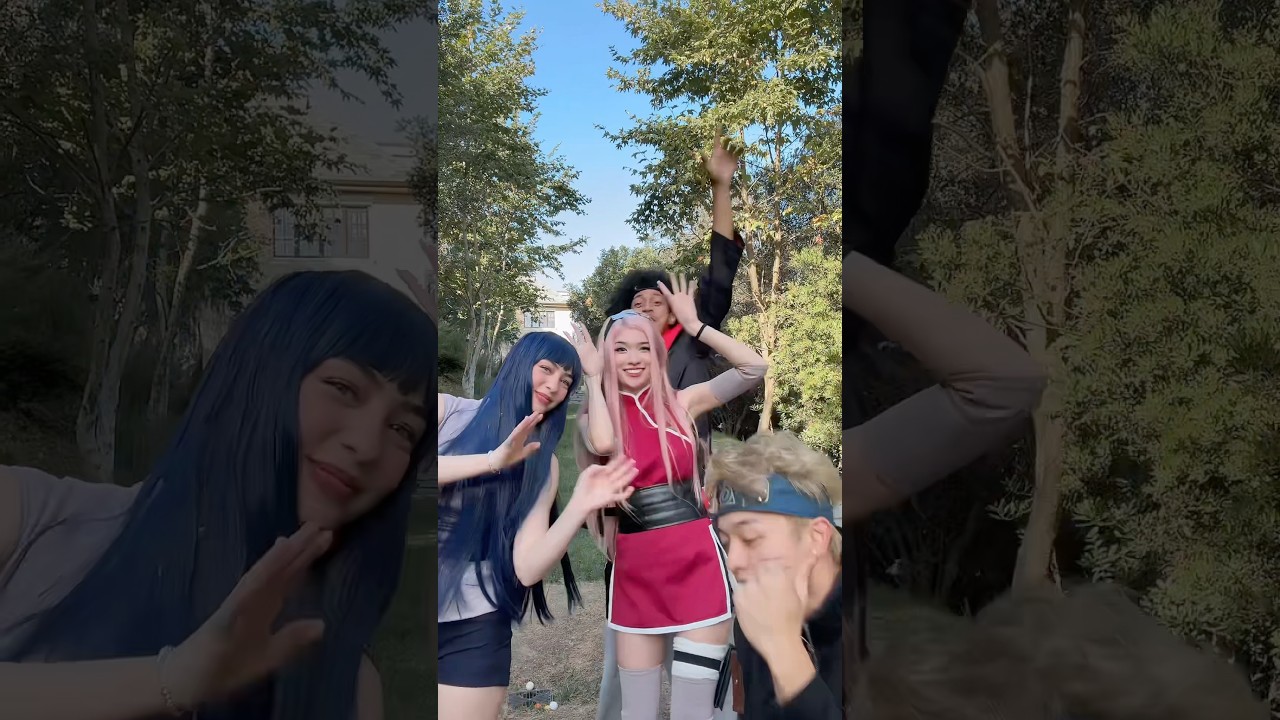 Emiru Naruto Cosplay w/Jason, Sakura, Valkyrae and MORE