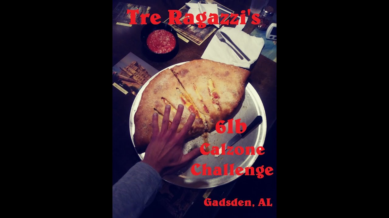 Mic Flare; Bag vs. Food - 6lb Calzone Challenge