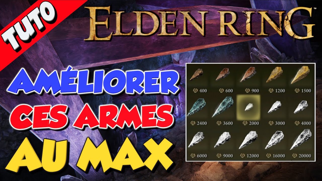 🔴 TUTO - AMELIORER ces ARMES au MAXIMUM ! Localisations de toutes les PERLES Mineur Forge (Sombres)