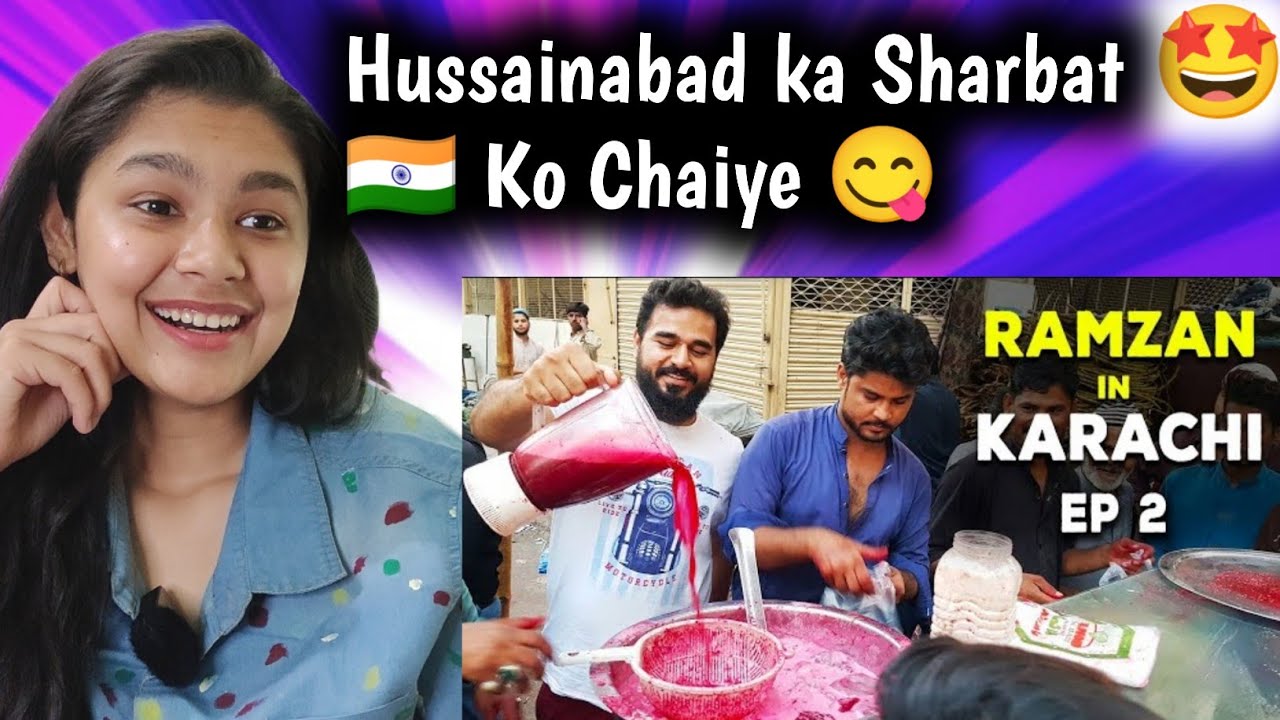 Iftar At Hussainabad Food Street | Indian Reaction On Ramzan in Karachi 2022 | Ramadan Special